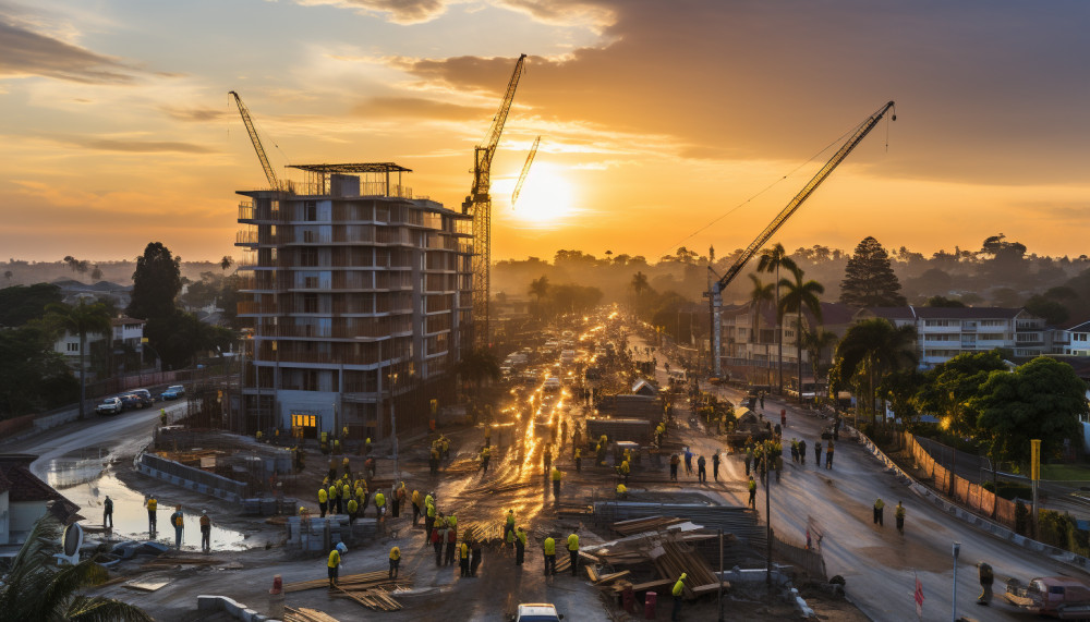 Why do governments promote investment in infrastructure development?